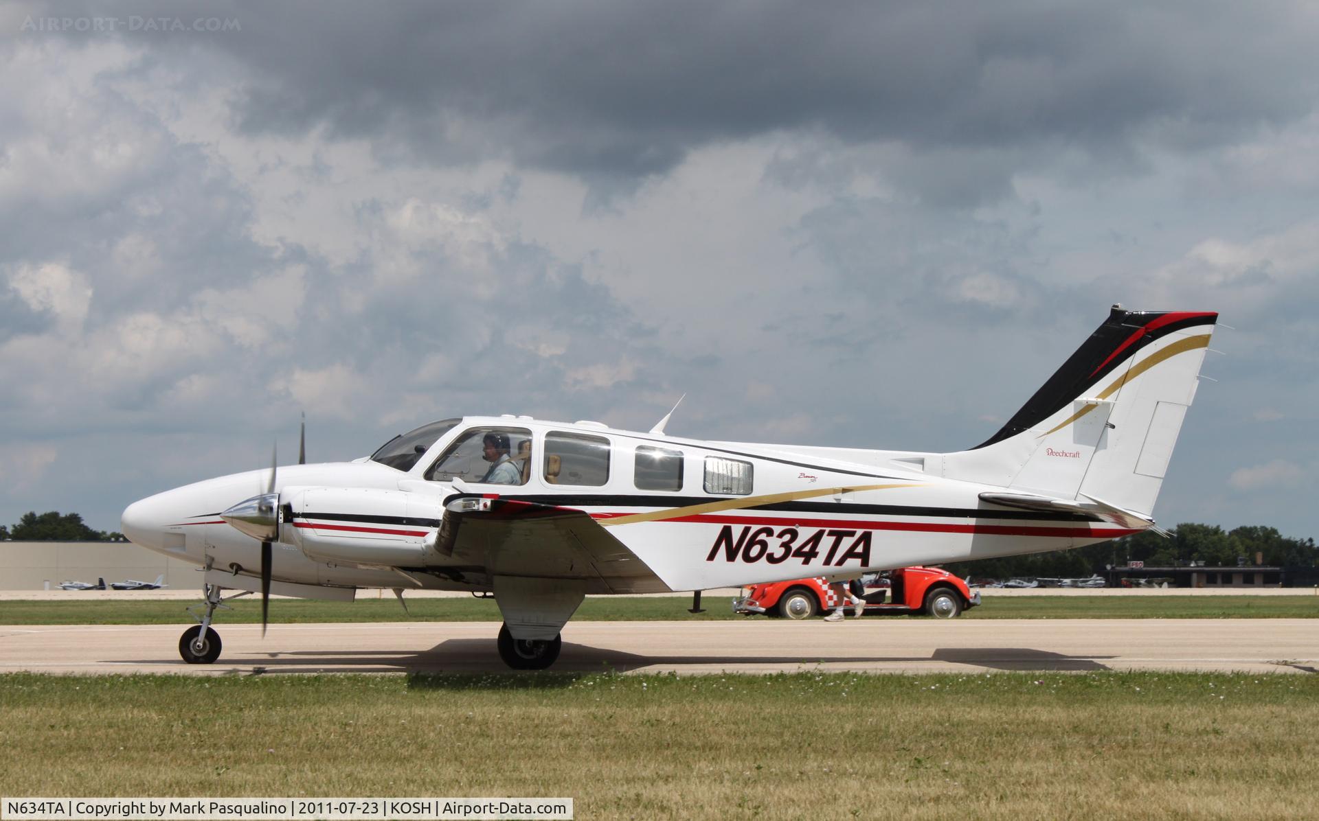 N634TA, 2001 Raytheon Aircraft Company 58 C/N TH-2019, Raytheon 58