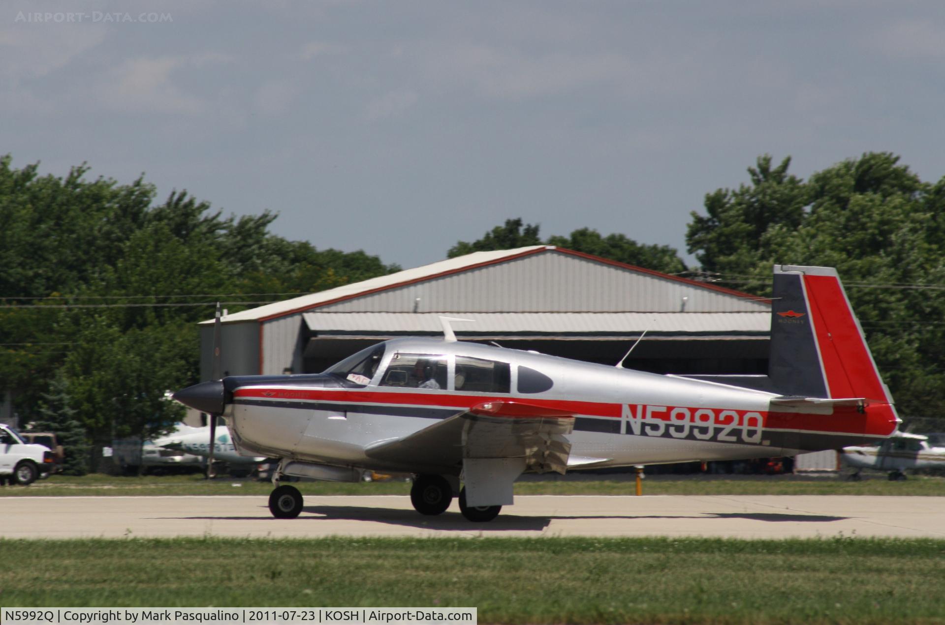 N5992Q, 1965 Mooney M20C Ranger C/N 3216, Mooney M20C