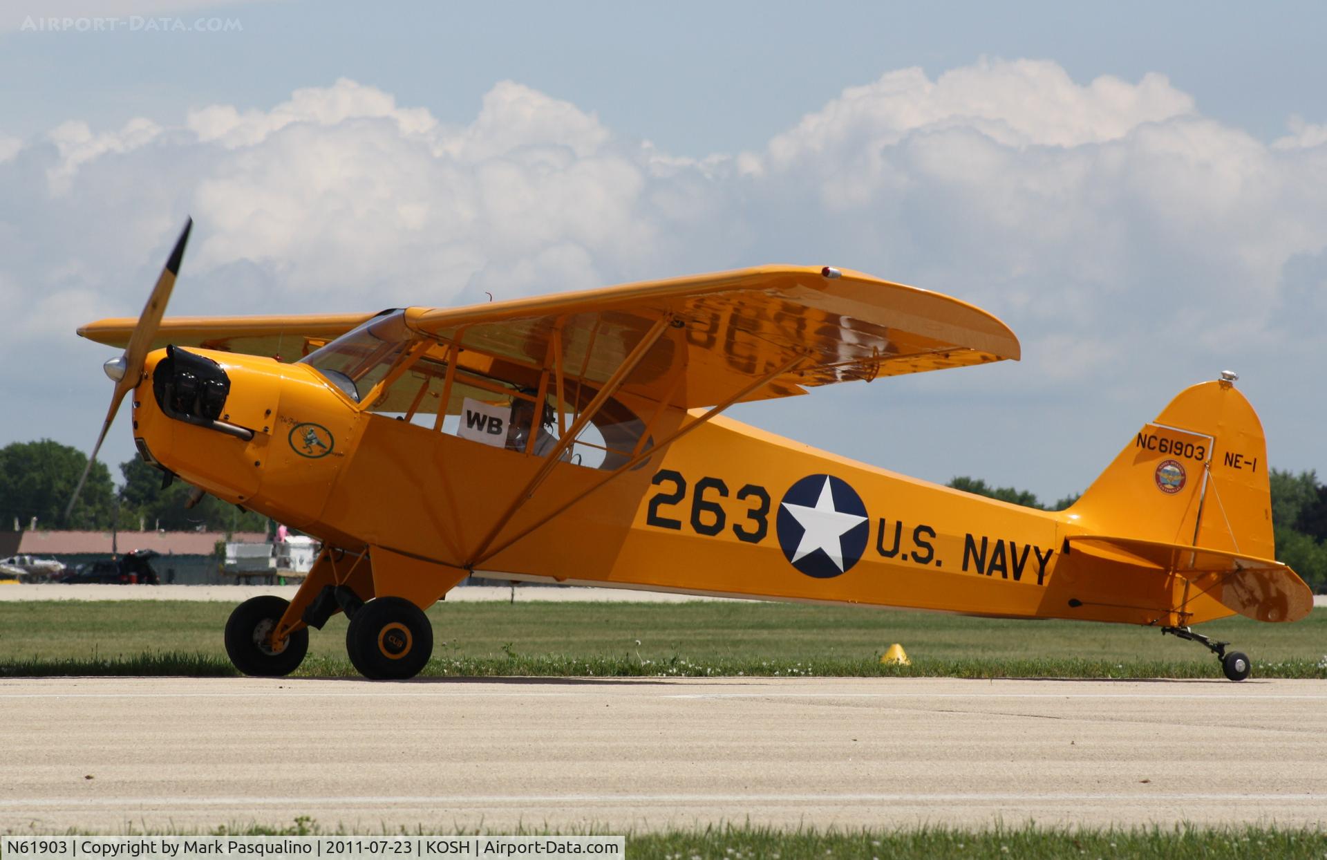 N61903, 1942 Piper J3C-65 Cub Cub C/N 8263, Piper NE-1