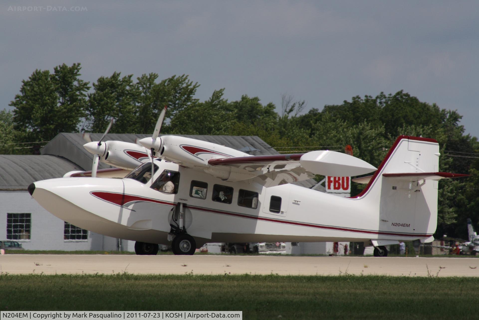 N204EM, 2006 Ellison-Mahon Gweduck C/N 001, Gweduck