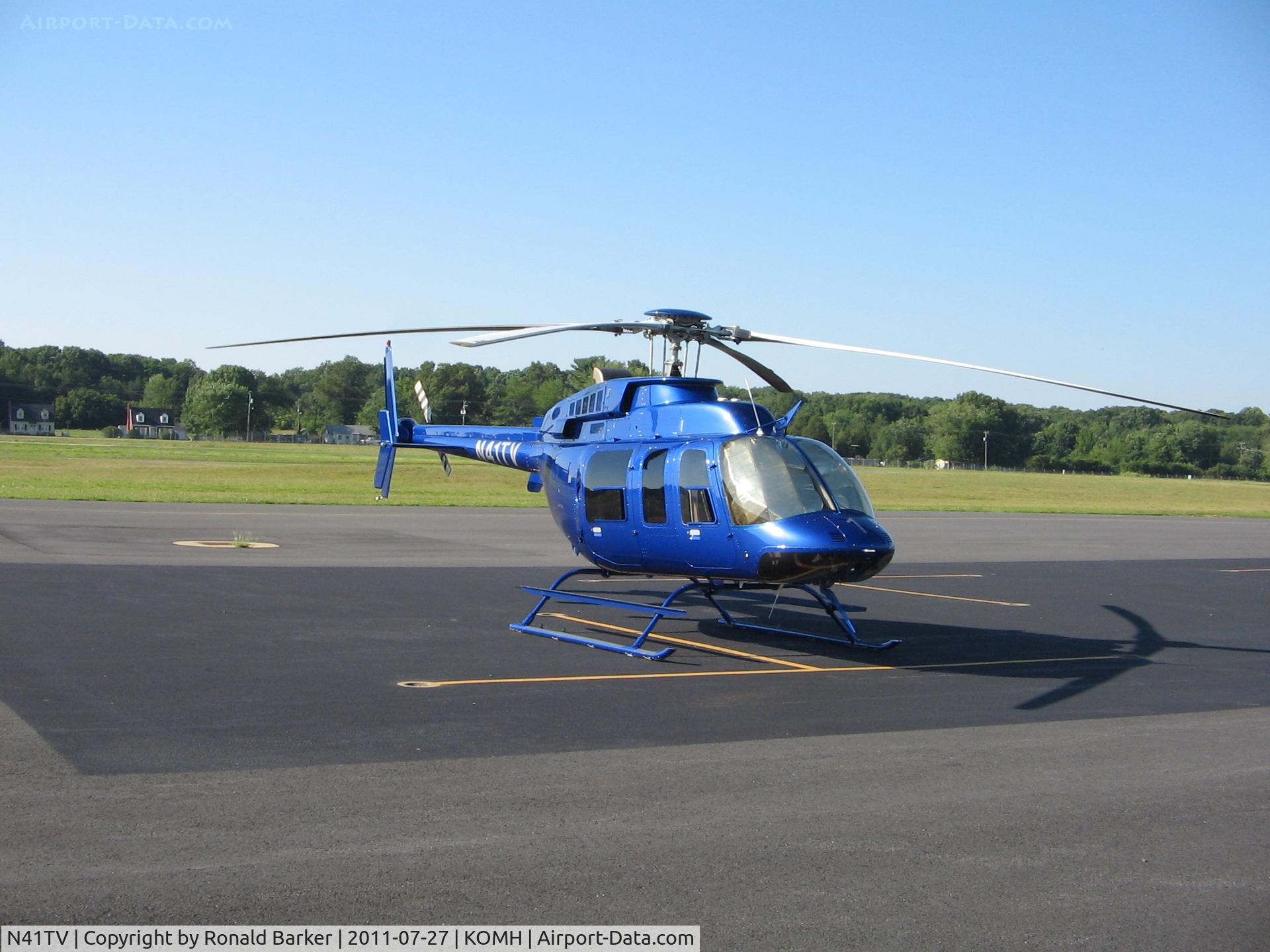 N41TV, 1996 Bell 407 C/N 53102, Orange
