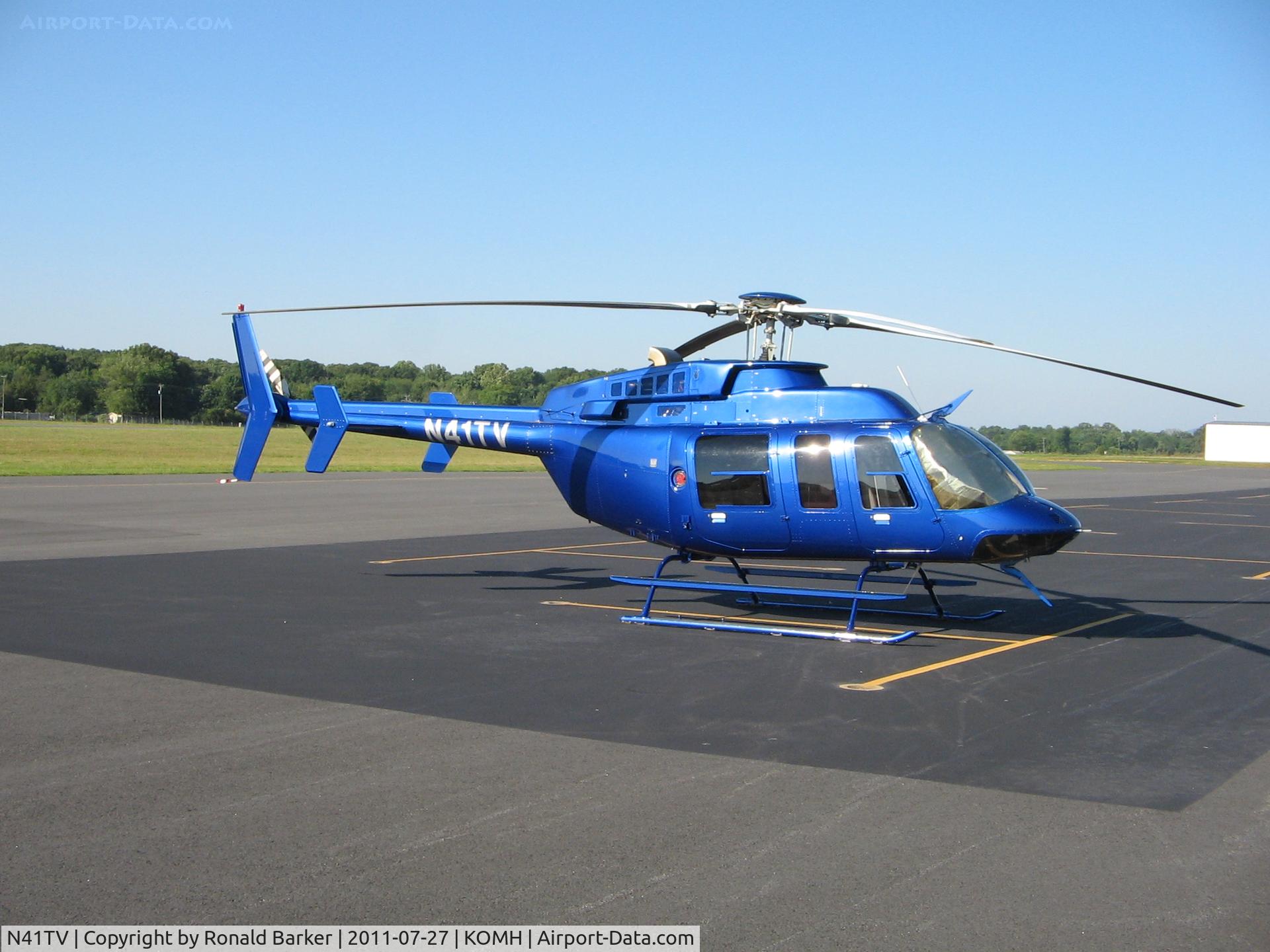 N41TV, 1996 Bell 407 C/N 53102, Orange