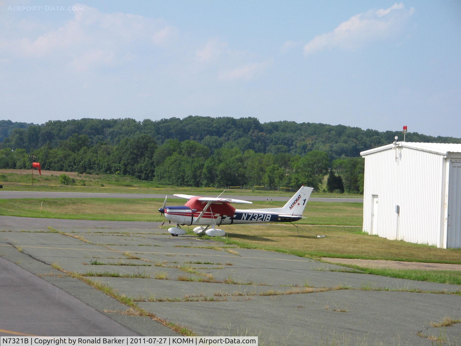 N7321B, 1977 Cessna A152 Aerobat C/N A1520743, Orange