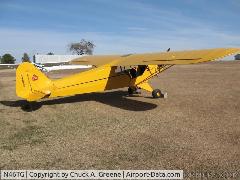 N46TG, Piper J3C-65 Cub C/N 17011, 1946 PIPER J-3 Cub, Argyle, TX USA