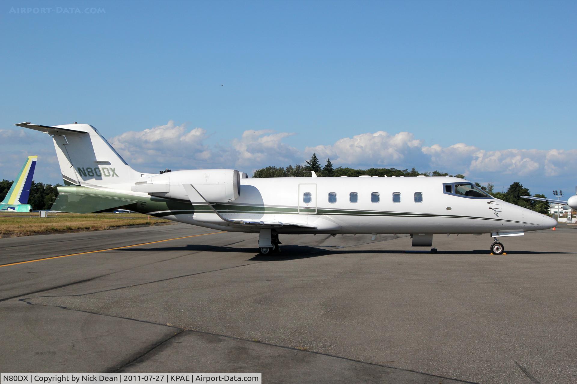 N80DX, 1993 Learjet 60 C/N 60-012, KPAE/PAE