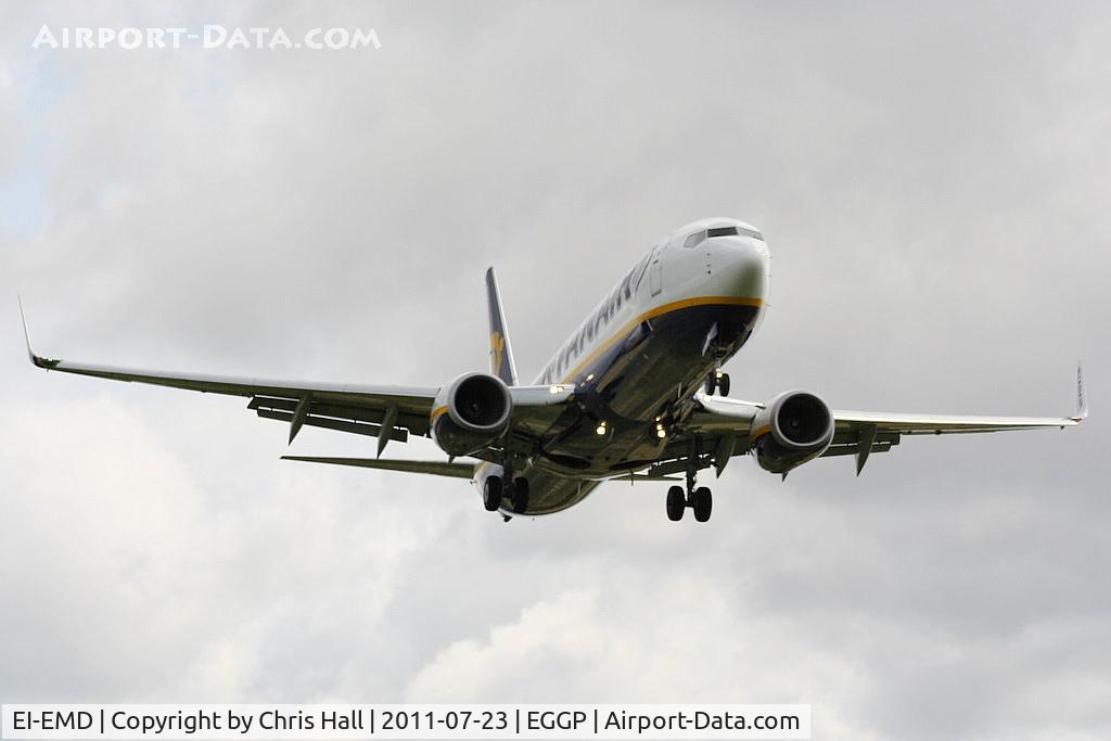 EI-EMD, 2010 Boeing 737-8AS C/N 38509, Ryanair