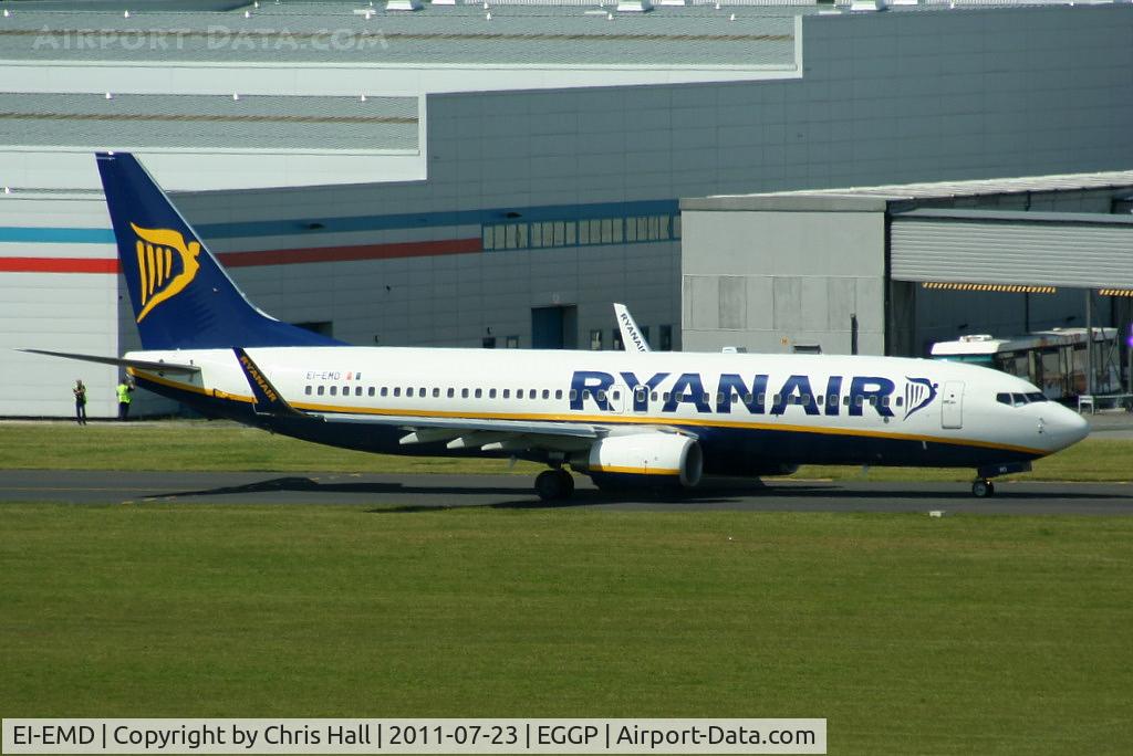 EI-EMD, 2010 Boeing 737-8AS C/N 38509, Ryanair