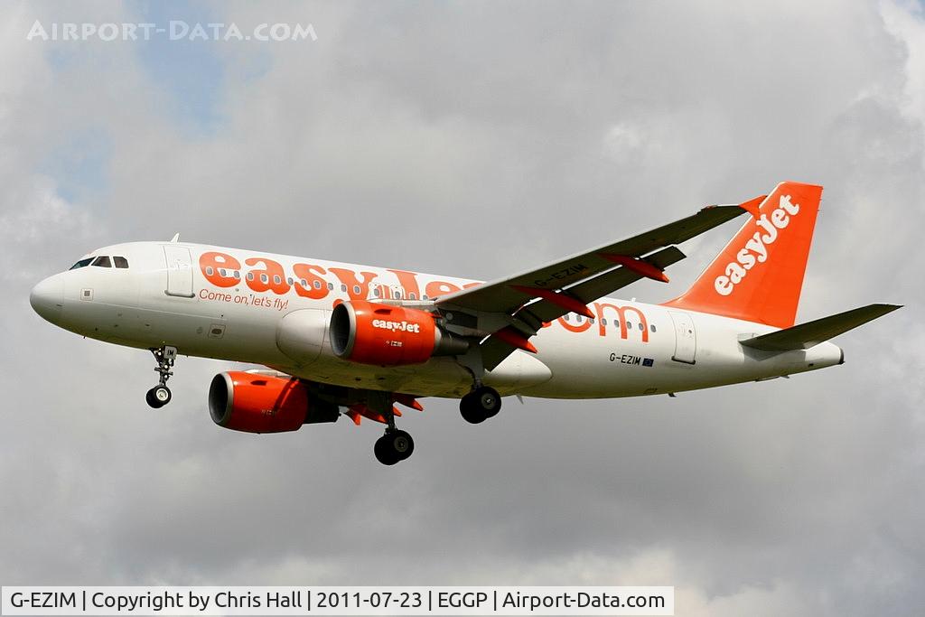G-EZIM, 2005 Airbus A319-111 C/N 2495, easyJet