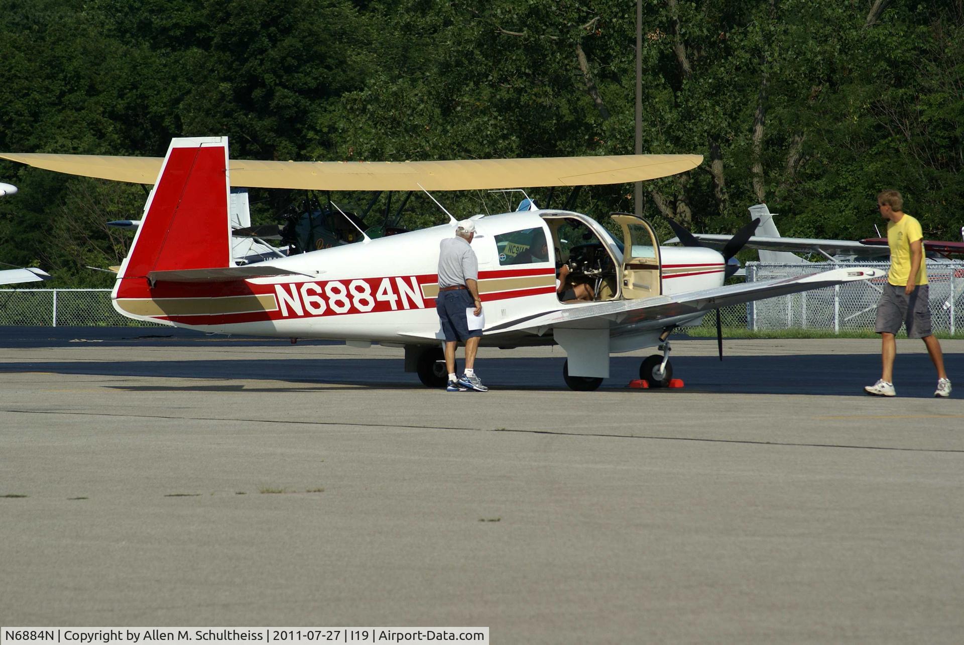 N6884N, 1968 Mooney M20C Ranger C/N 680157, 1968 Mooney M20C