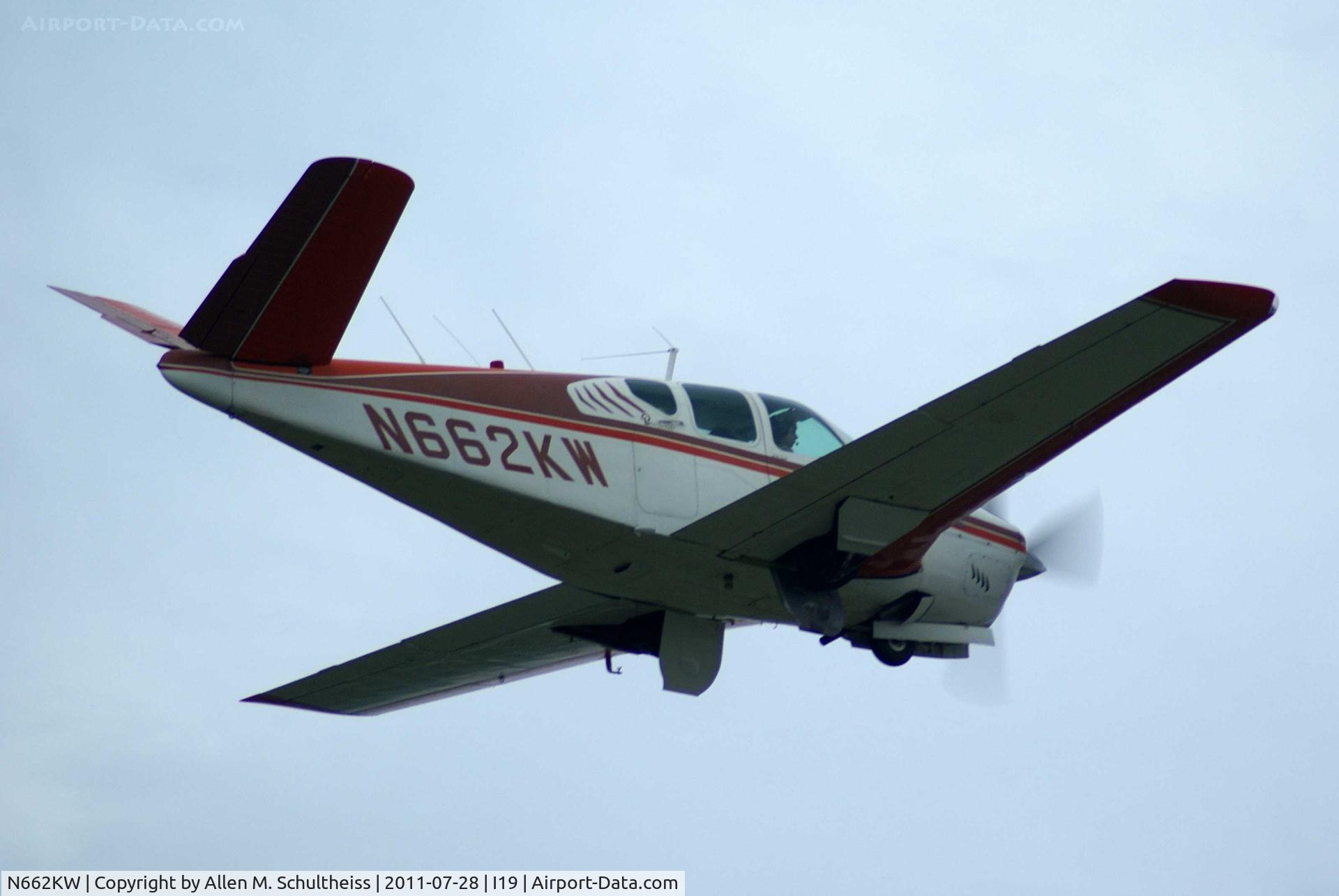 N662KW, 1960 Beech M35 Bonanza C/N D-6389, 1960 Beech M35