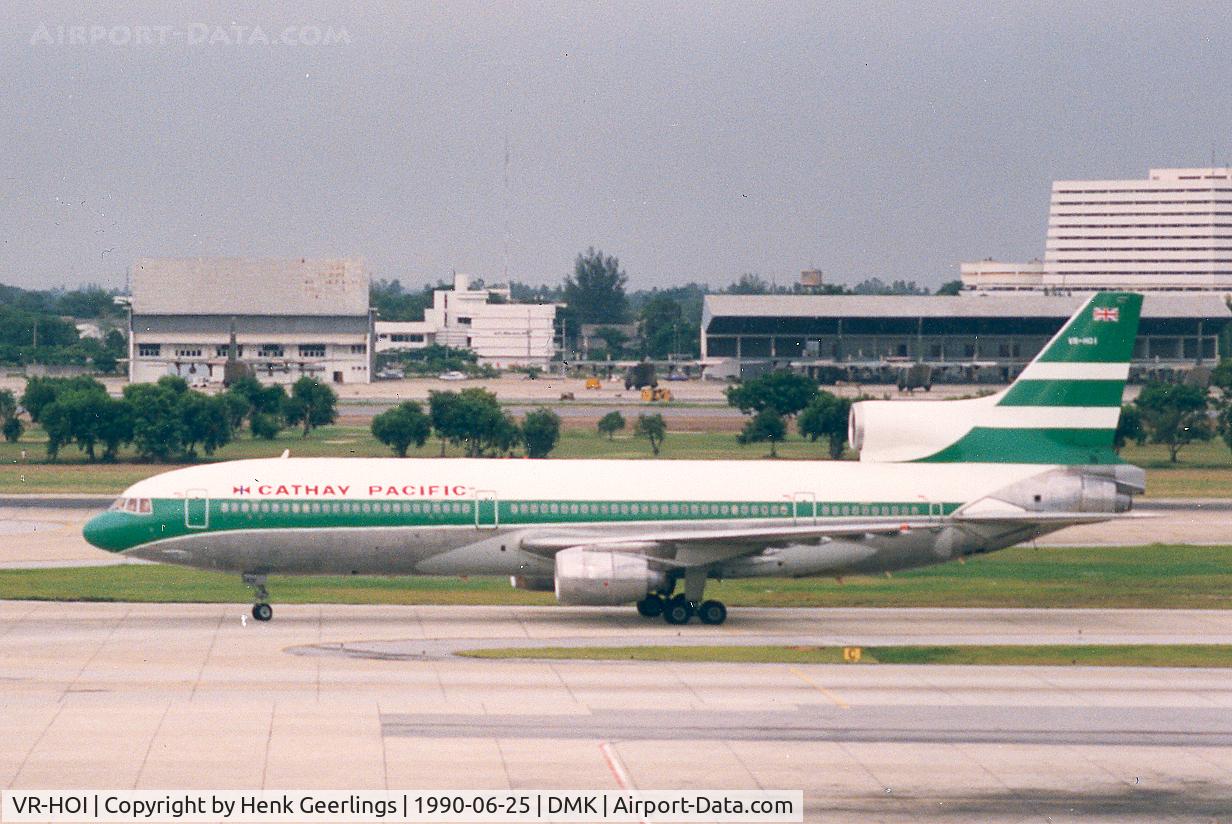 VR-HOI, Lockheed L-1011-385-1 TriStar 1 C/N 193A-1039, Cathay Pacific