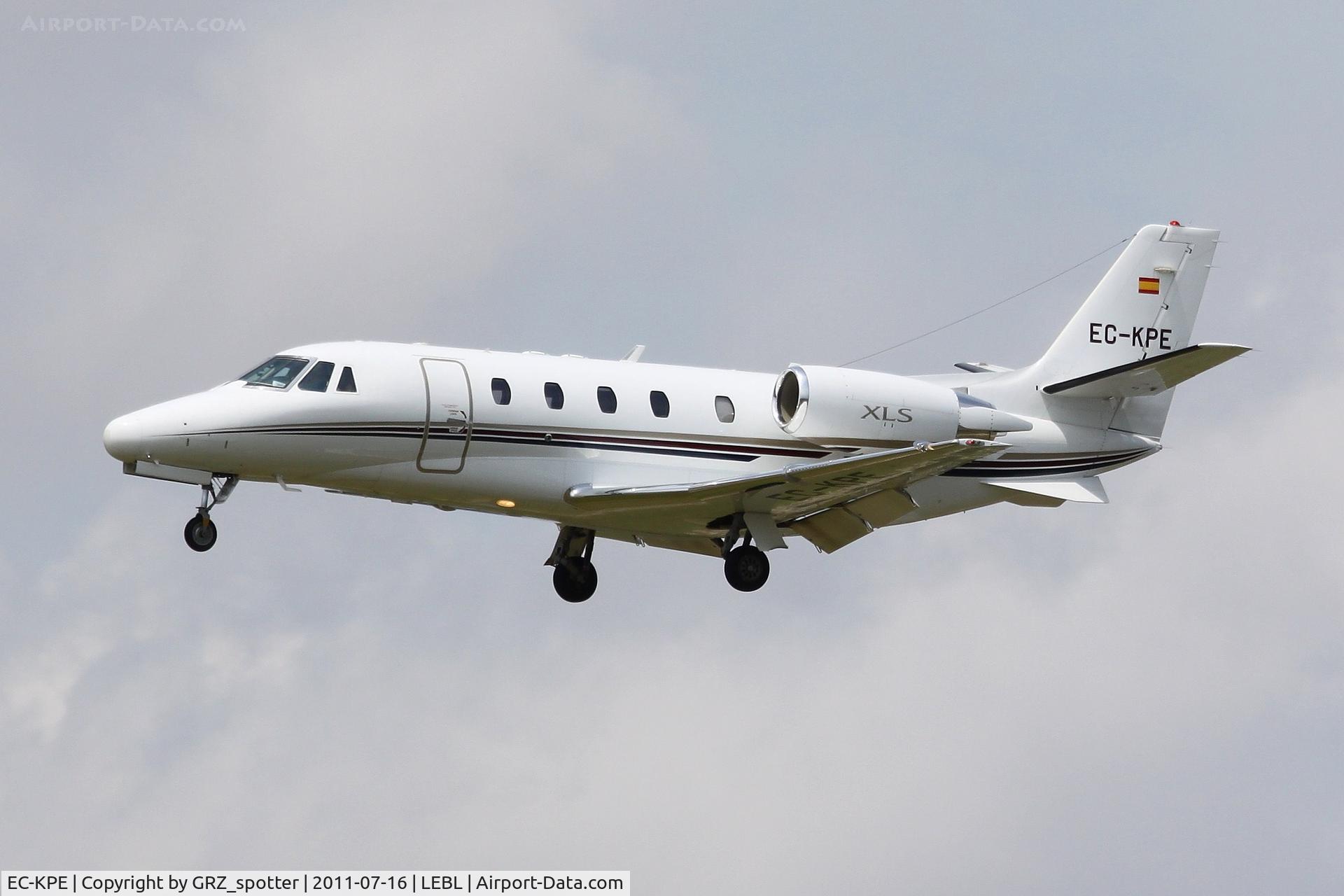 EC-KPE, 2008 Cessna 560XL Citation XLS C/N 560-5764, .....