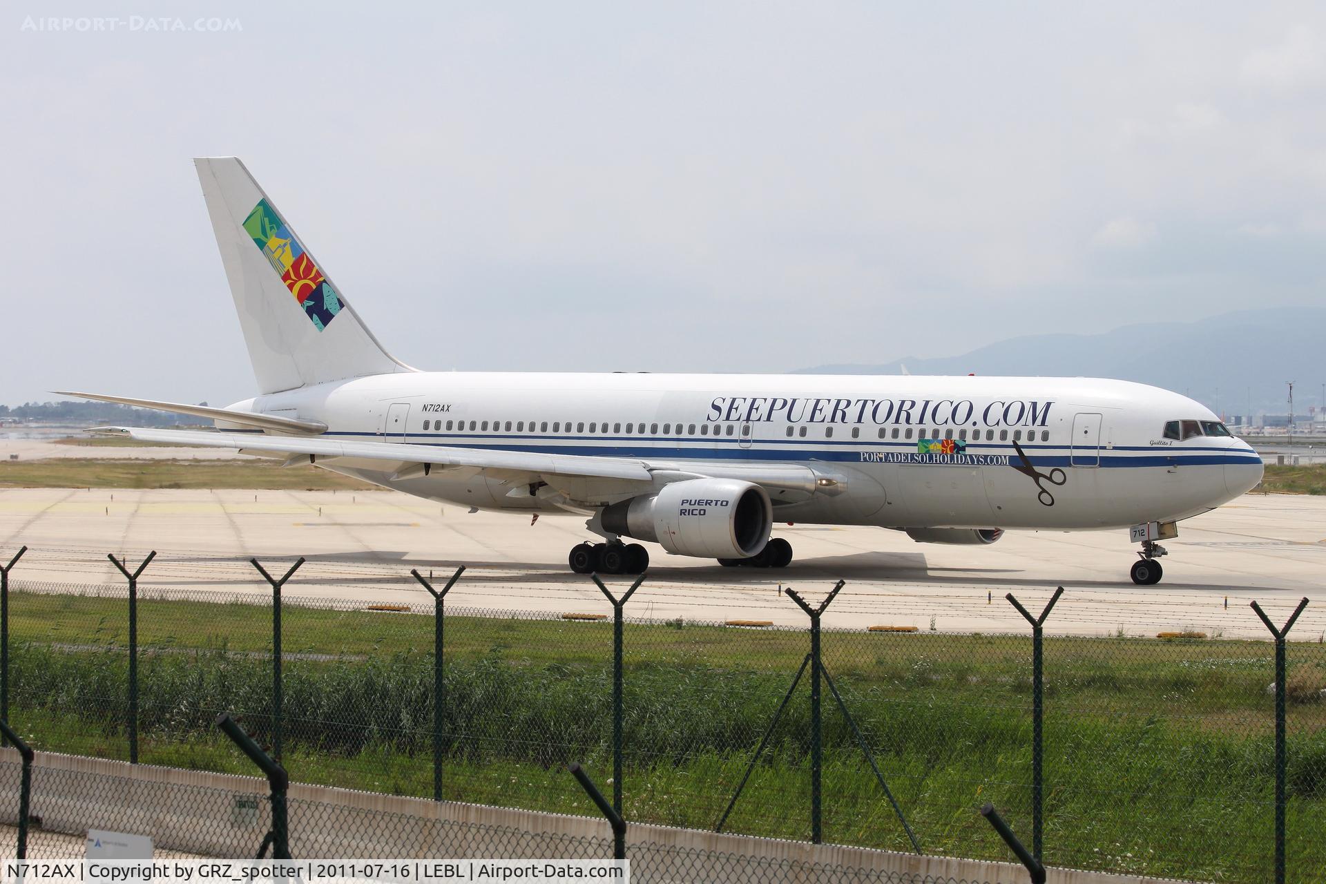 N712AX, 1985 Boeing 767-2J6/ER C/N 23307, Highlight of the day!