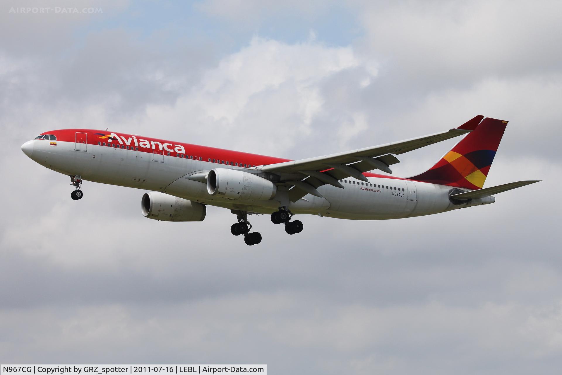 N967CG, 2008 Airbus A330-243 C/N 0967, ......