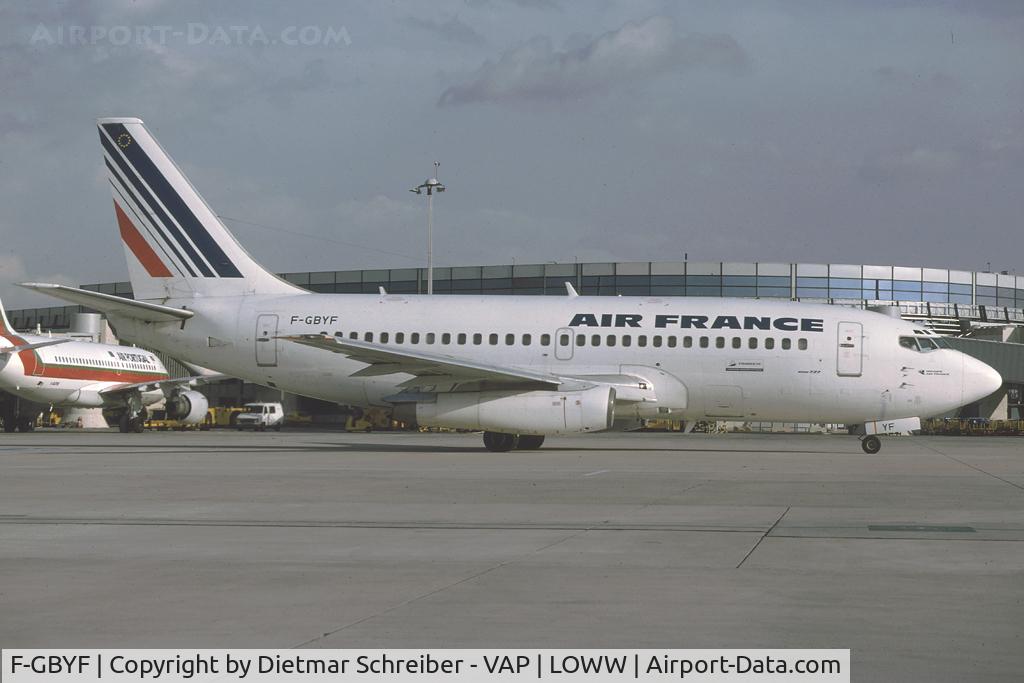 F-GBYF, 1983 Boeing 737-228 C/N 23005, Air France Boeing 737-200