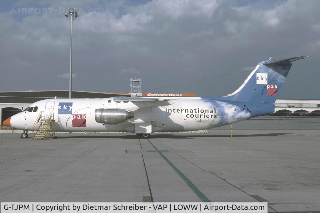 G-TJPM, 1989 British Aerospace BAe.146-300QT Quiet Trader C/N E3150, Sky Pak Bae 146