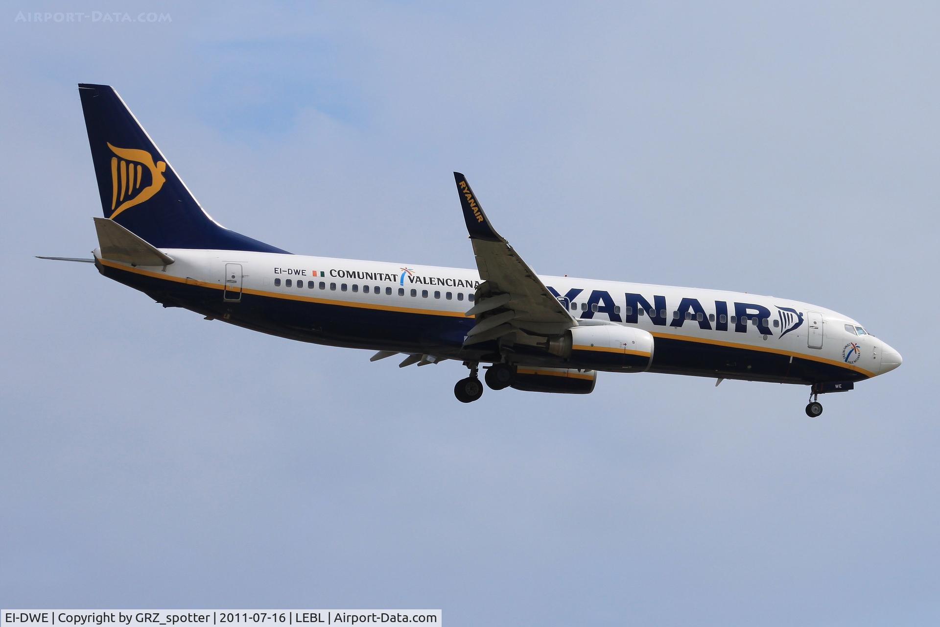 EI-DWE, 2007 Boeing 737-8AS C/N 36074, ......