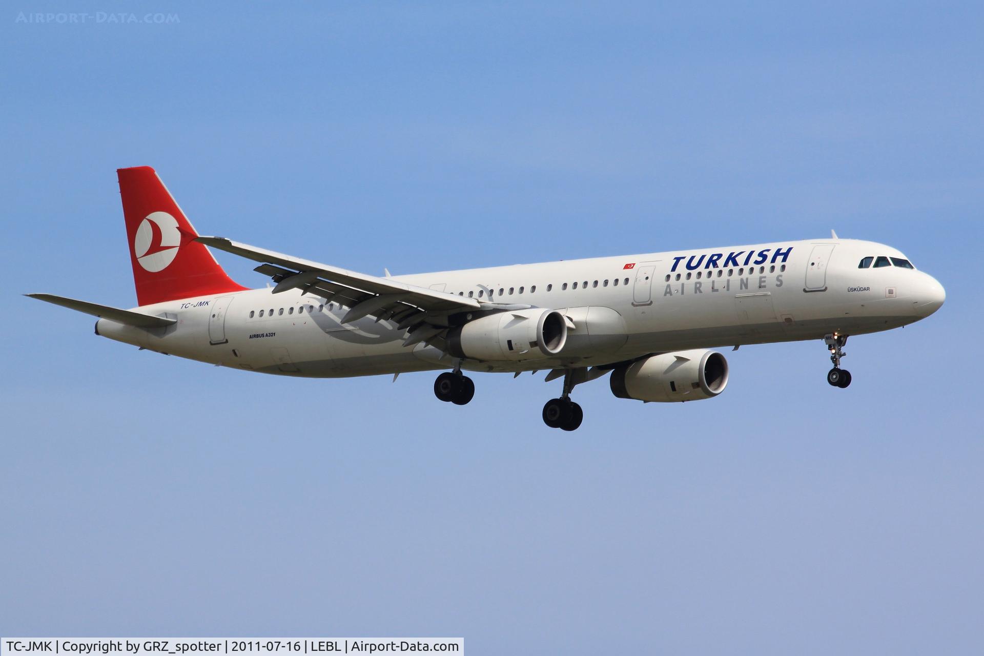TC-JMK, 2008 Airbus A321-232 C/N 3738, .....