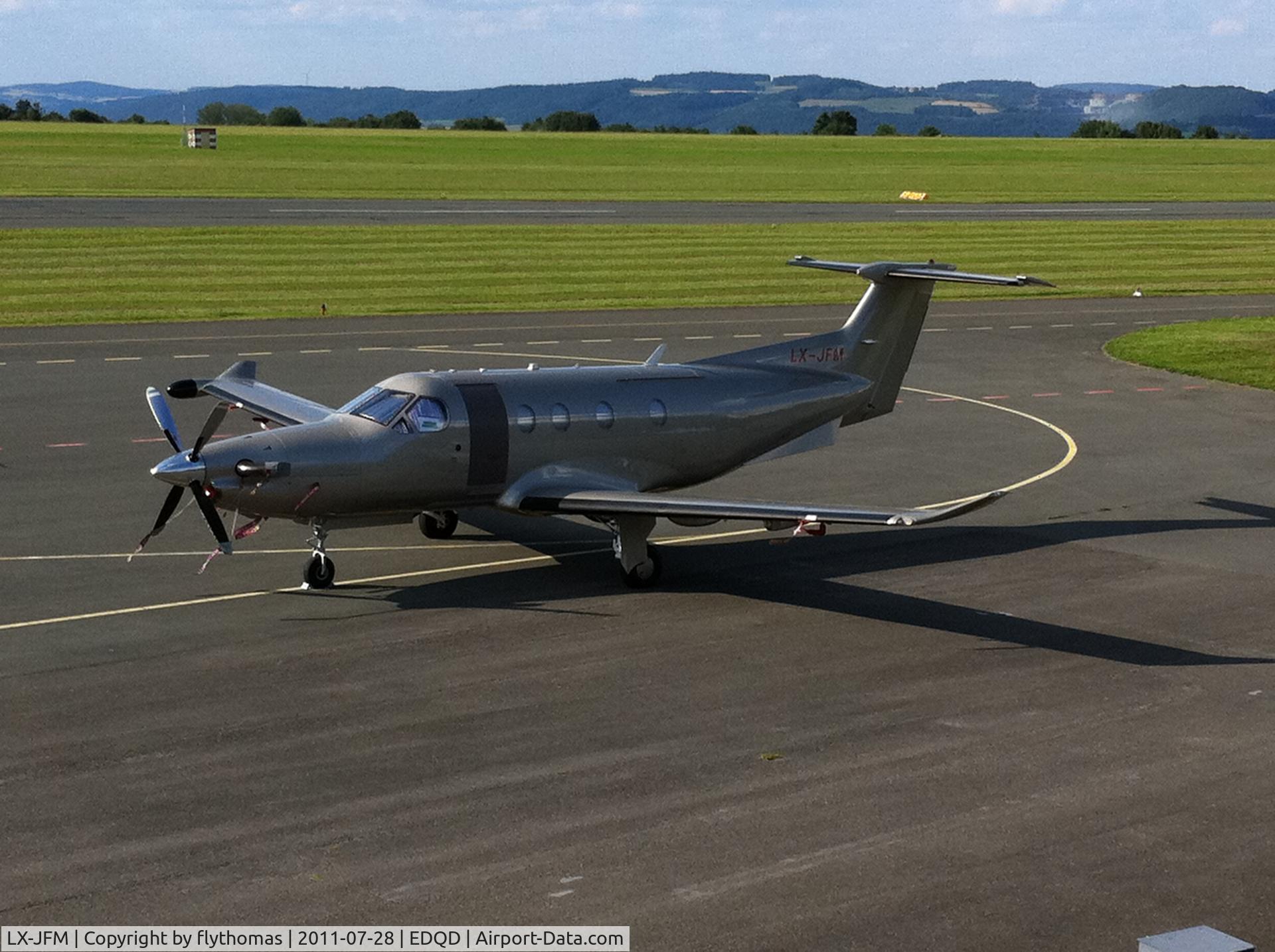 LX-JFM, 2007 Pilatus PC-12/47 C/N 812, LX-JFM Bayreuth Airport