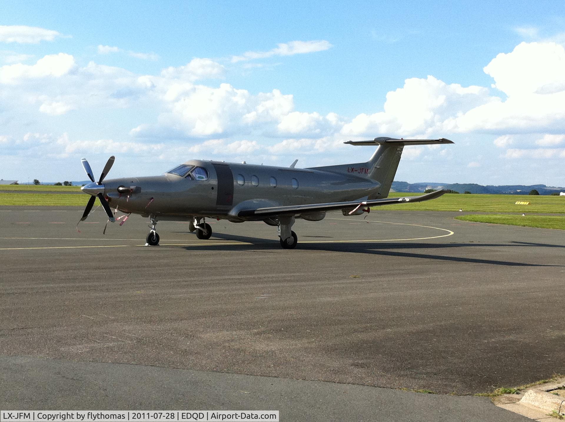 LX-JFM, 2007 Pilatus PC-12/47 C/N 812, LX-JFM Bayreuth Bindlacher Berg