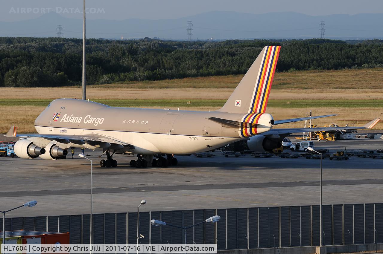HL7604, 2006 Boeing 747-48EF C/N 29907/1370, Asiana Cargo - crashed 28/07/2011 near Jeju (South Korea)