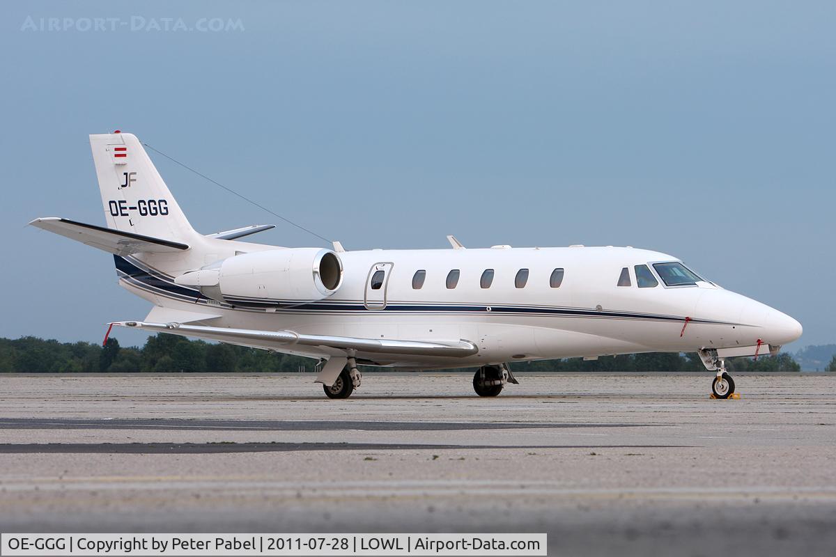 OE-GGG, 2009 Cessna 560XL Citation XLS+ C/N 560-6013, JetFly Linz