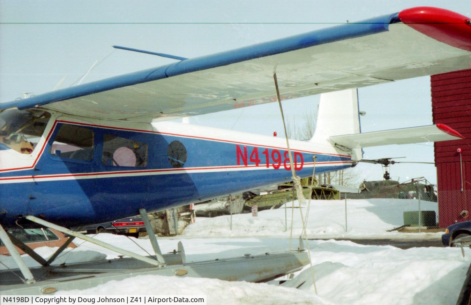 N4198D, 1963 Helio H-395 Super Courier C/N 592, 1963  H-395	c/n592    Lake Hood. AK