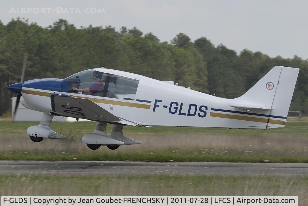 F-GLDS, Robin DR-400-100 Cadet C/N 2101, aéroclub de Bordeaux