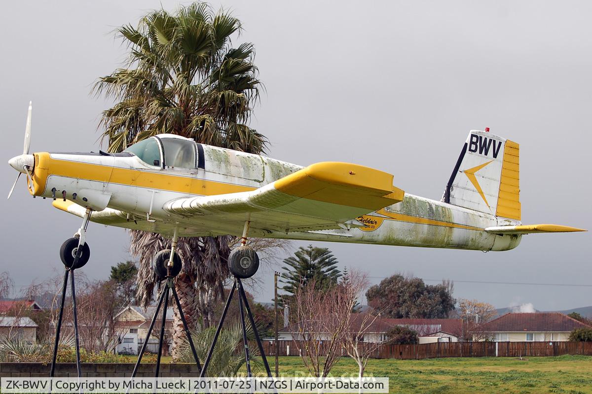 ZK-BWV, NZ Aerospace FU24-950 C/N 72, At Gisborne Airport