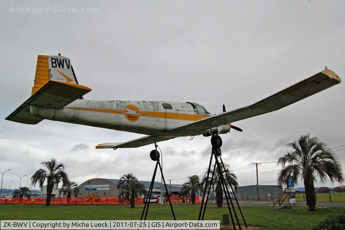 ZK-BWV, NZ Aerospace FU24-950 C/N 72, At Gisborne