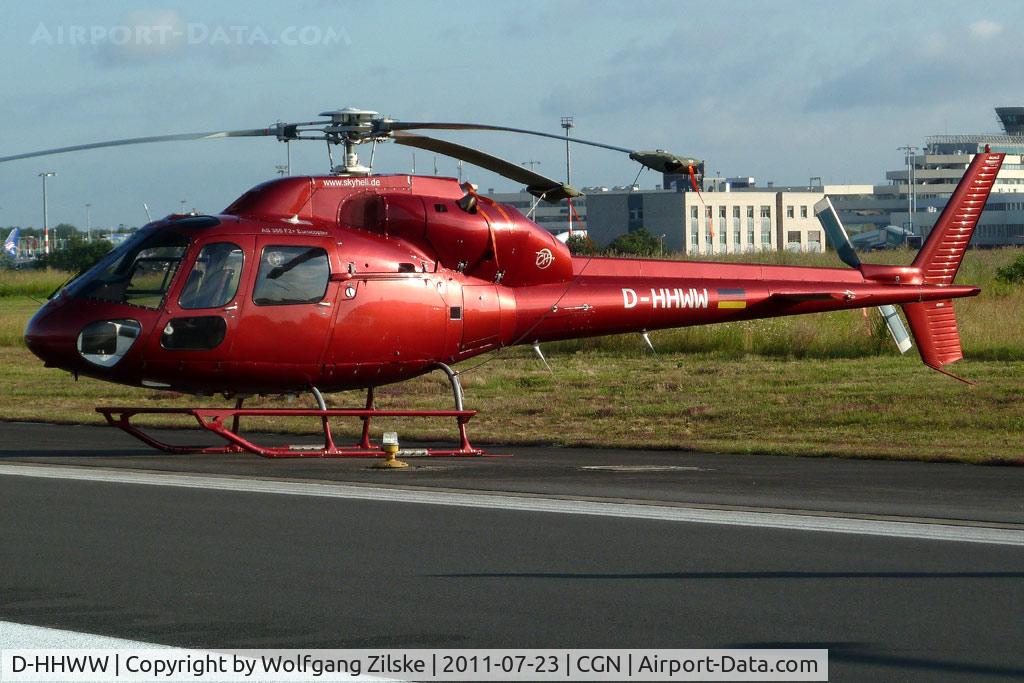 D-HHWW, Aerospatiale AS-355F-2 Ecureuil 2 C/N 5429, visitor