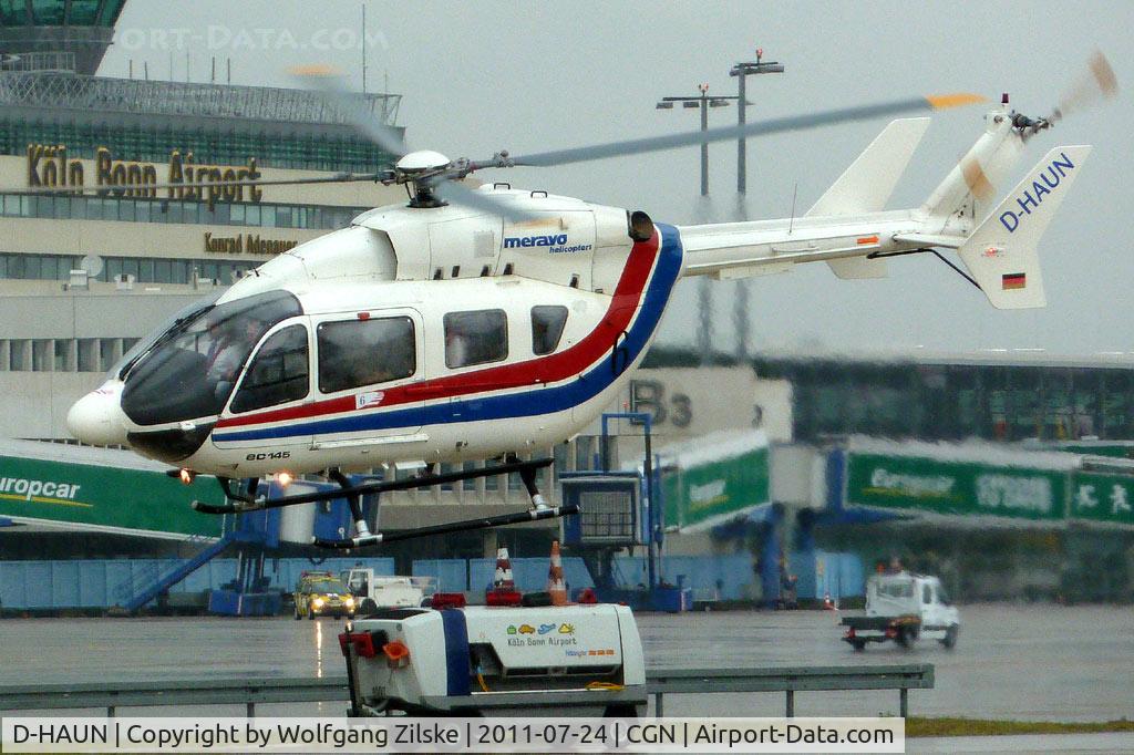D-HAUN, Eurocopter-Kawasaki EC-145 (BK-117C-2) C/N 9088, visitor