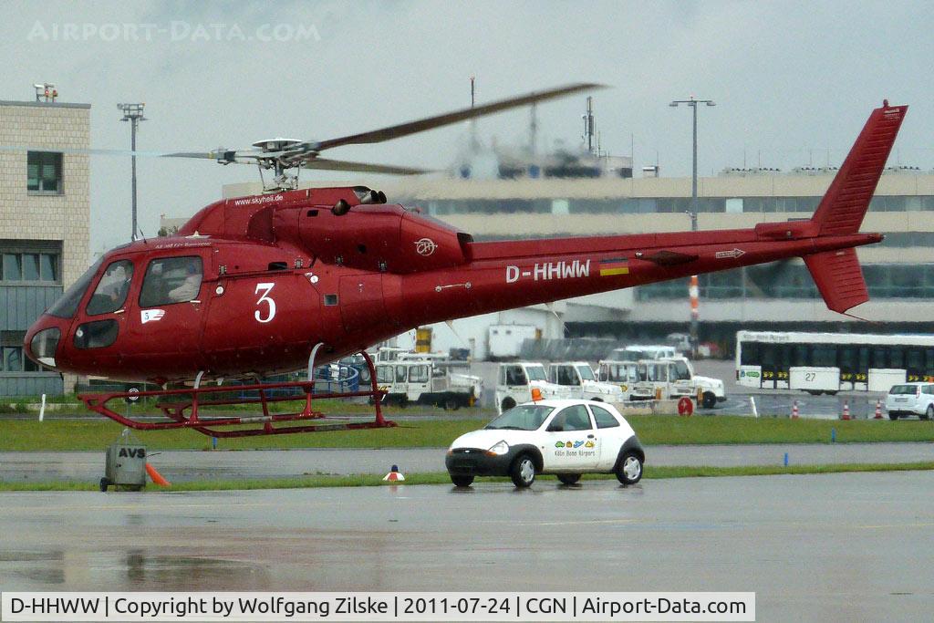 D-HHWW, Aerospatiale AS-355F-2 Ecureuil 2 C/N 5429, visitor