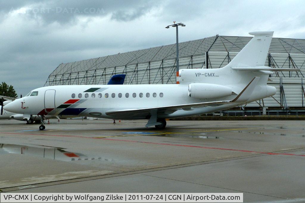 VP-CMX, 2011 Dassault Falcon 7X C/N 108, visitor