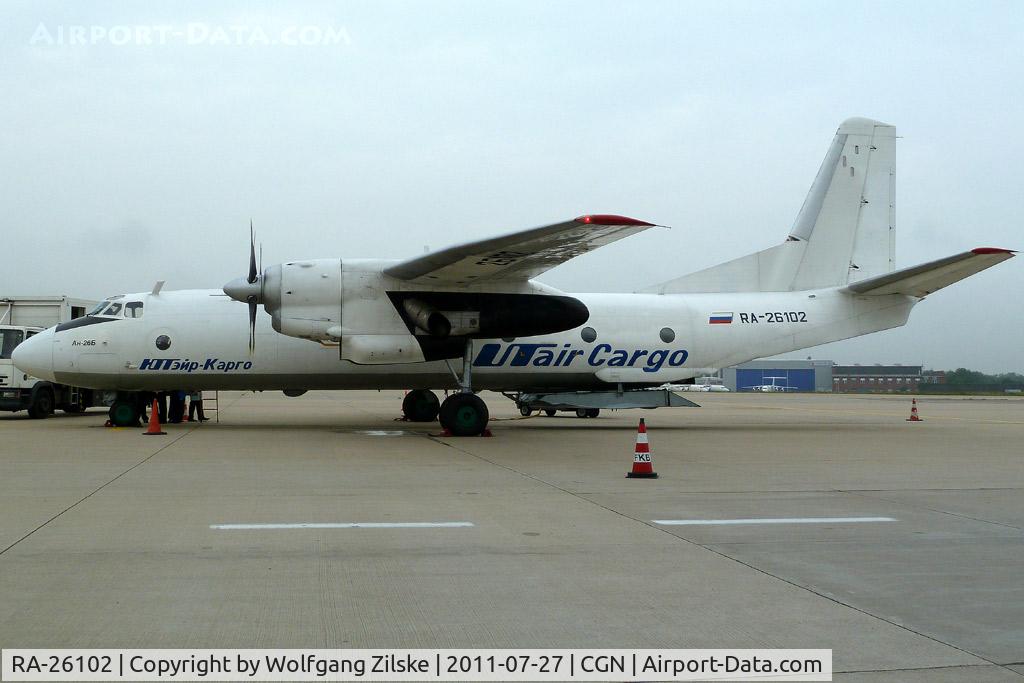 RA-26102, 1982 Antonov An-26B C/N 11909, visitor