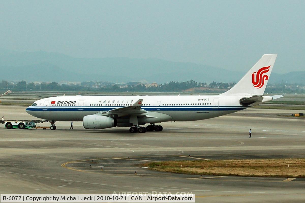 B-6072, 2006 Airbus A330-243 C/N 759, At Guangzhou
