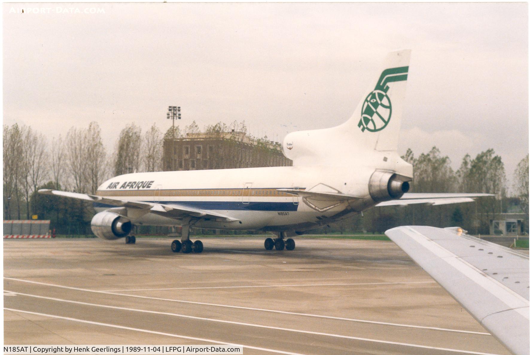 N185AT, 1973 Lockheed L-1011-385-1 TriStar 50 C/N 193C-1052, Air Afrique. TriStar lsd from ATA - American Trans Air