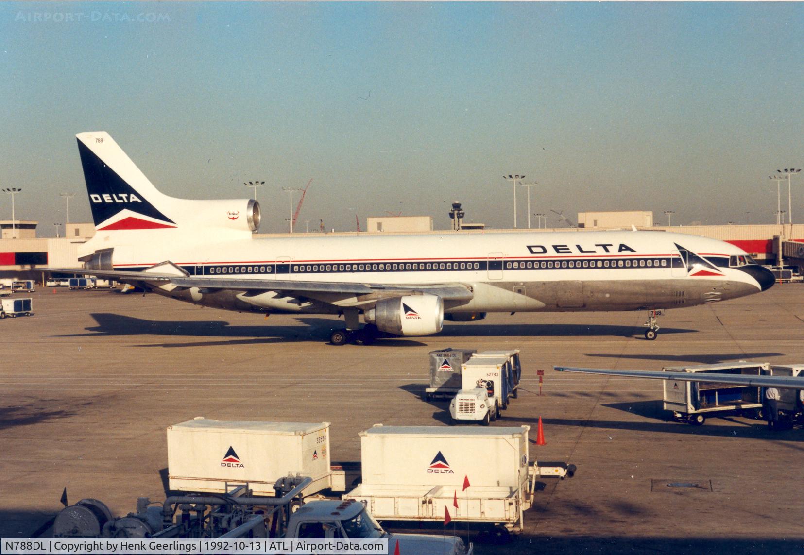 N788DL, 1975 Lockheed L-1011-385-1 TriStar 1 C/N 193A-1141, Delta