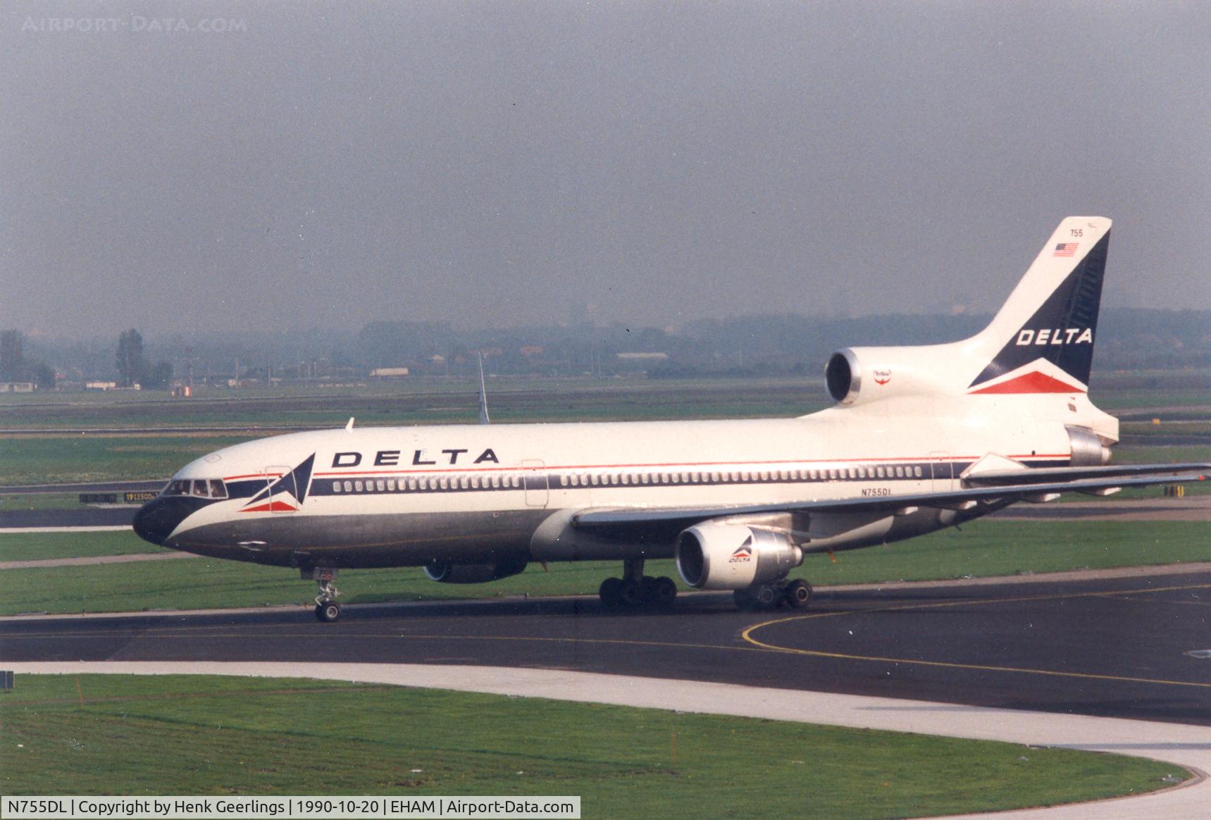 N755DL, 1980 Lockheed L-1011-500 TriStar C/N 1184, Delta