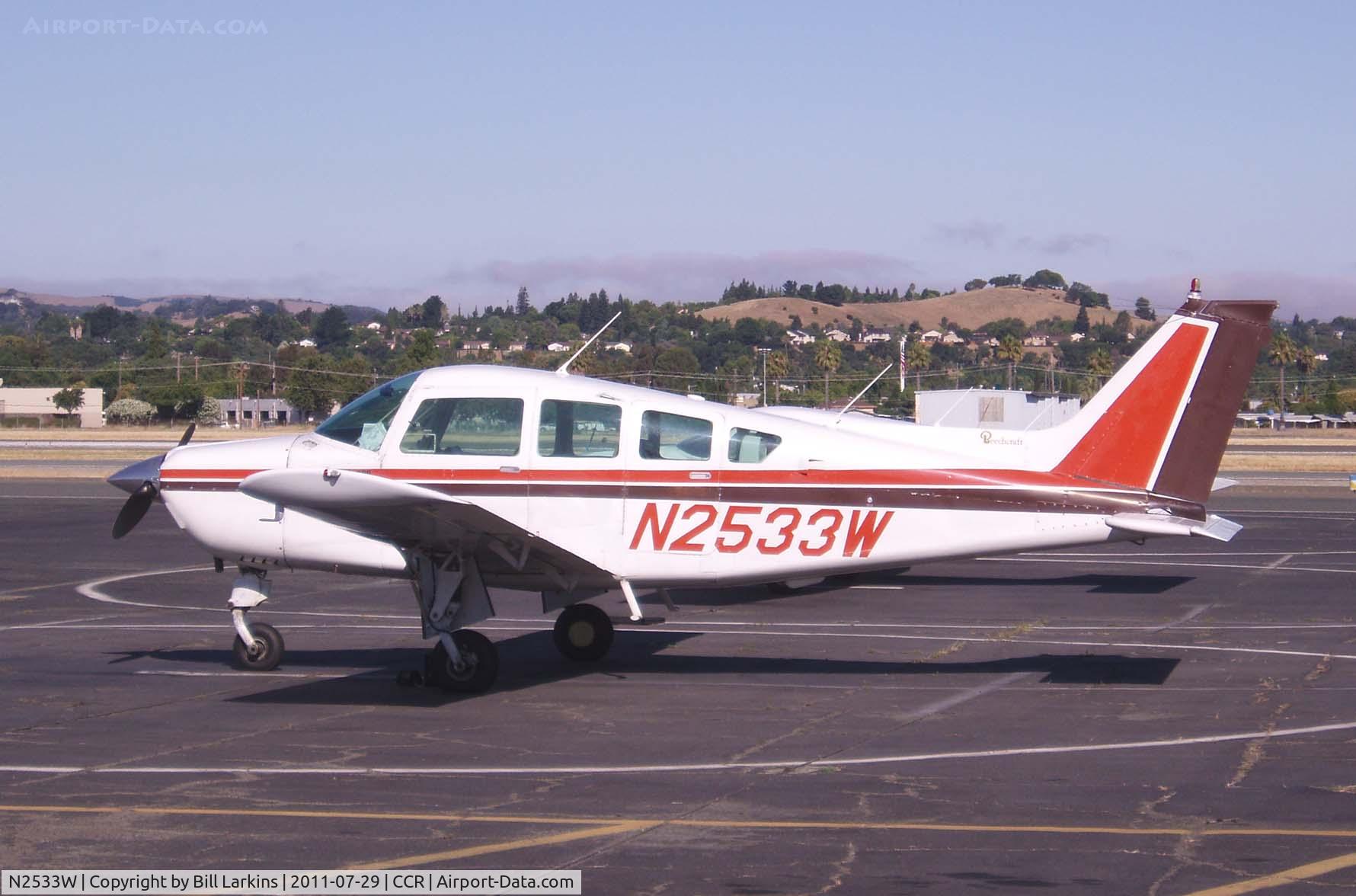 N2533W, 1973 Beech B24R Sierra C/N MC-208, Visitor