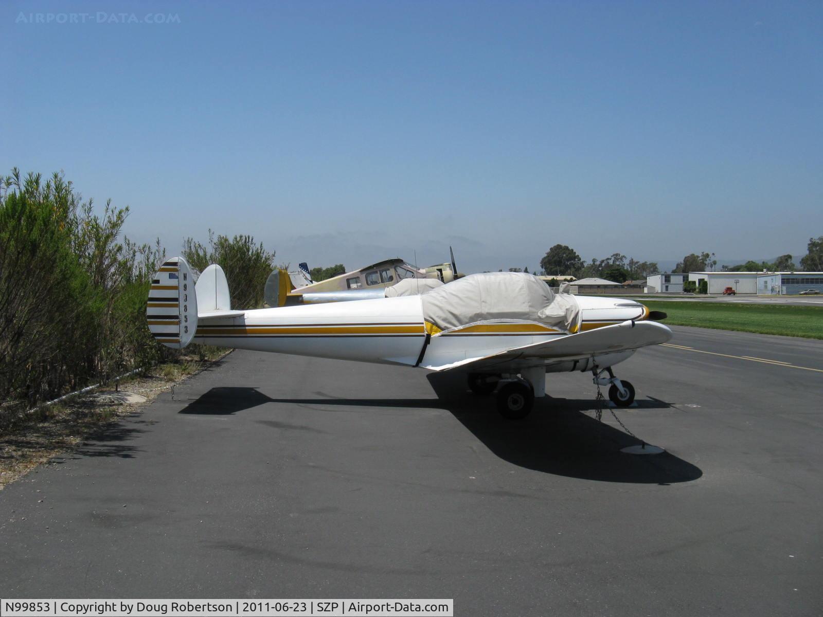 N99853, 1946 Erco 415C Ercoupe C/N 2476, 1946 ERCO Ercoupe 415-C, Continental C85 85 Hp
