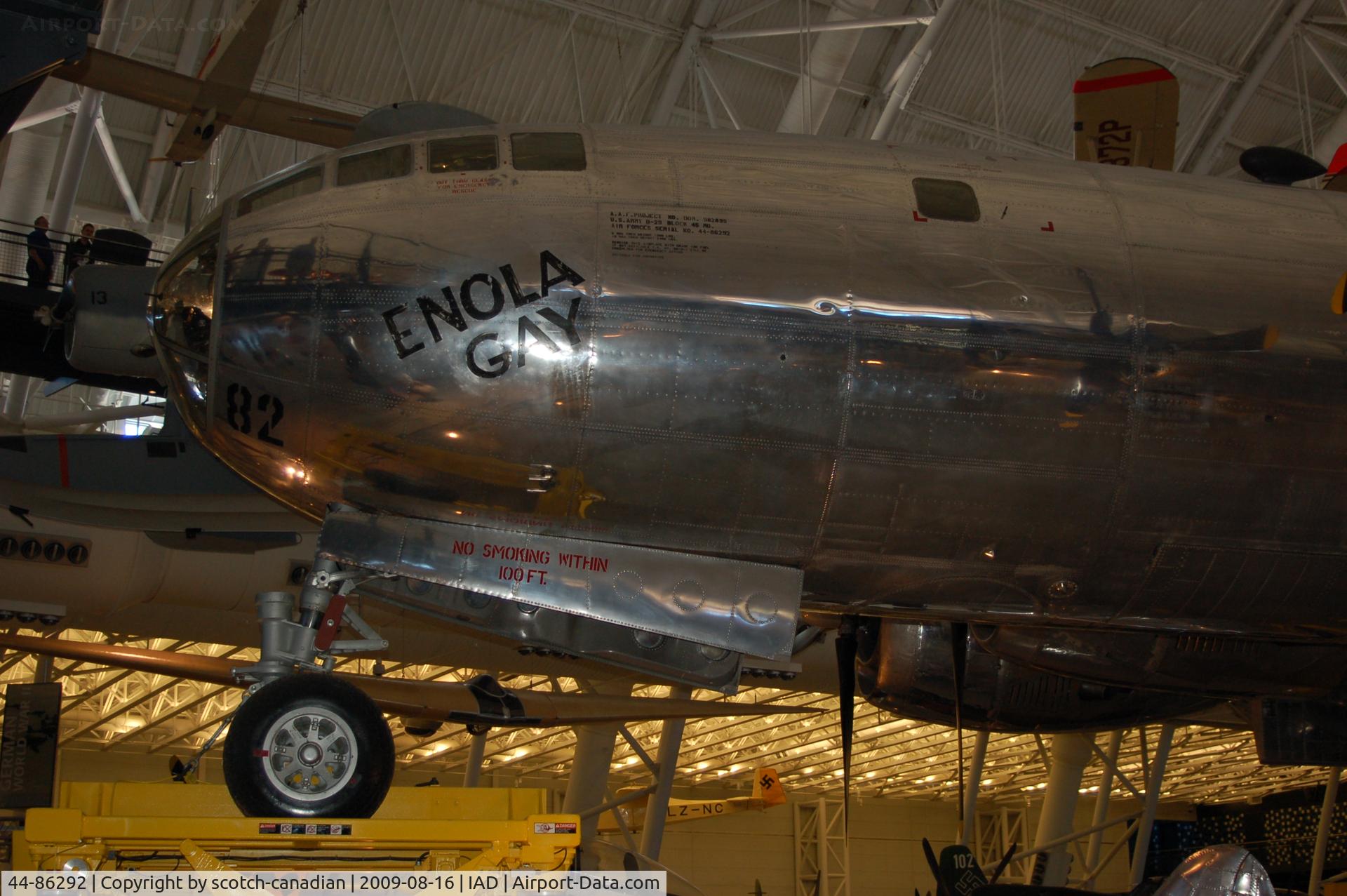 44-86292, 1944 Boeing B-29-45-MO Superfortress C/N Not found 44-86292, 1944 Boeing B-29-45-MO Superfortress 