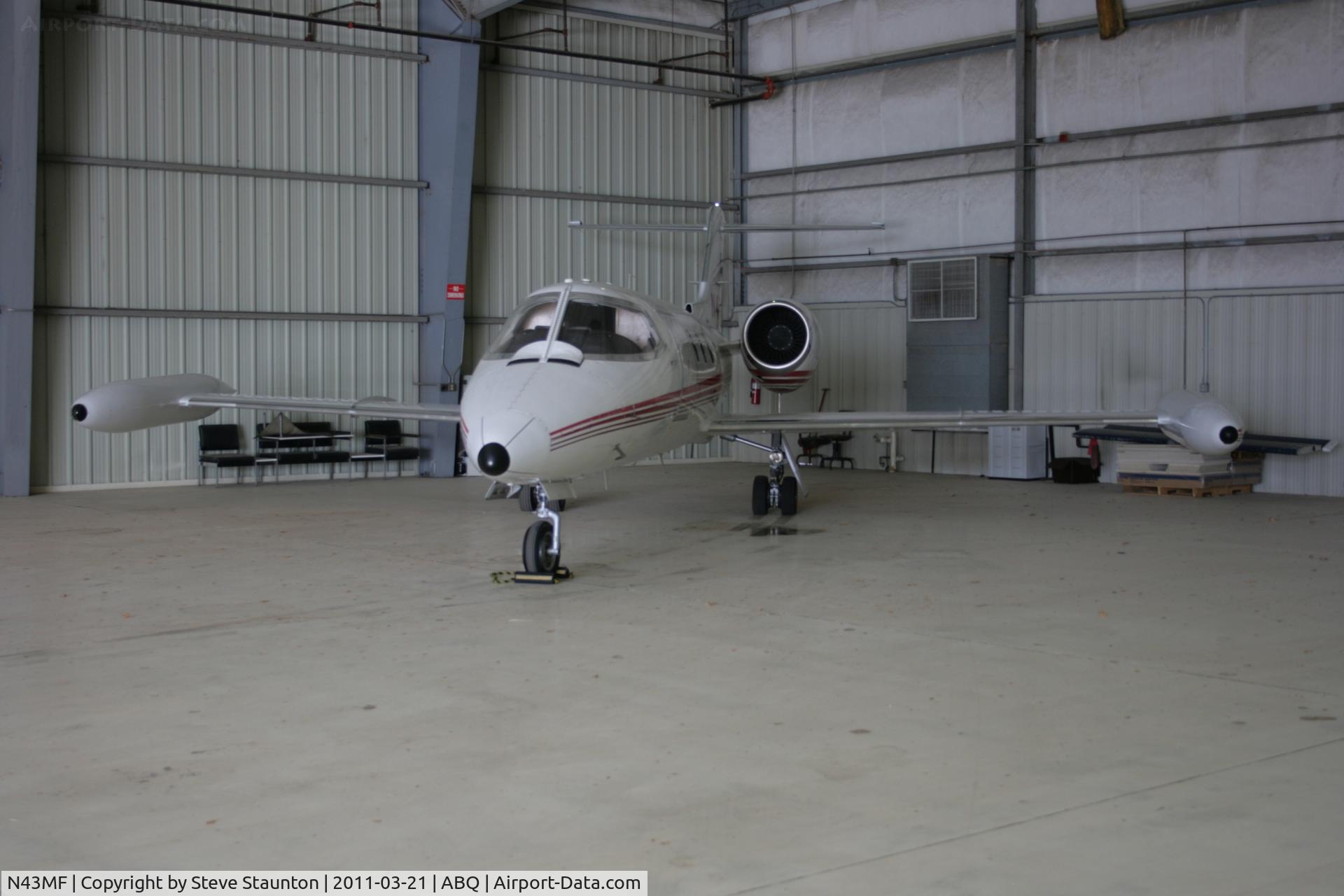 N43MF, 1980 Learjet 35A C/N 284, Taken at Alburquerque International Sunport Airport, New Mexico in March 2011 whilst on an Aeroprint Aviation tour