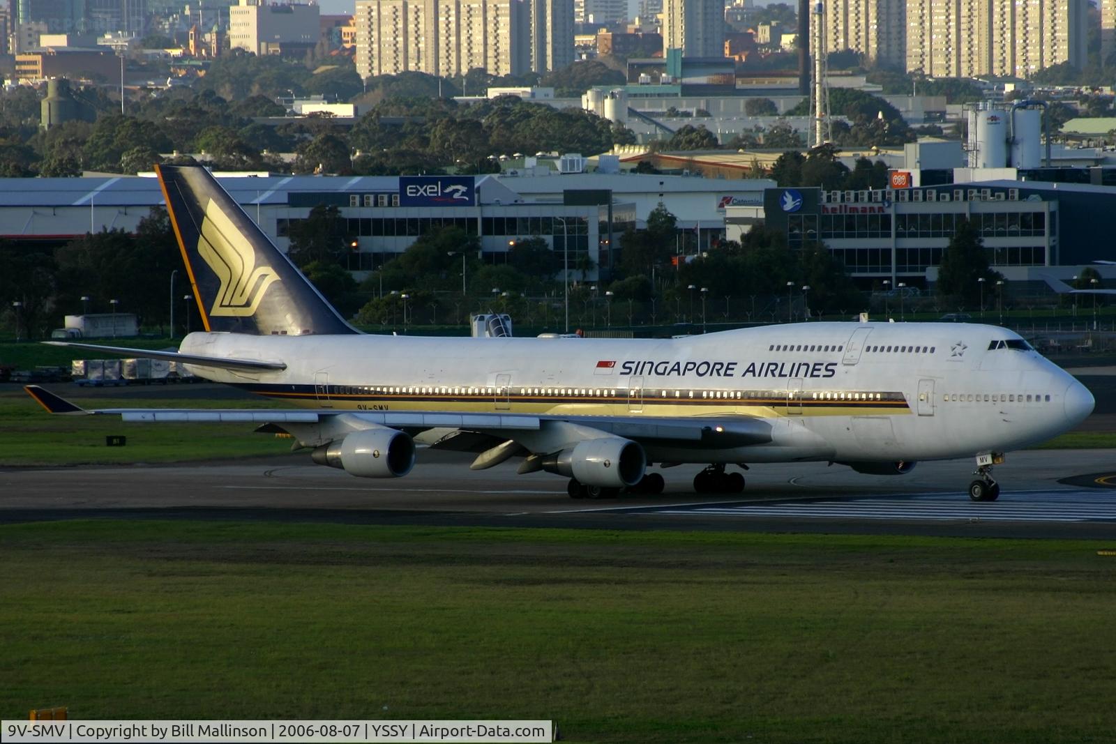 9V-SMV, 1993 Boeing 747-412 C/N 27069, ready on 16R