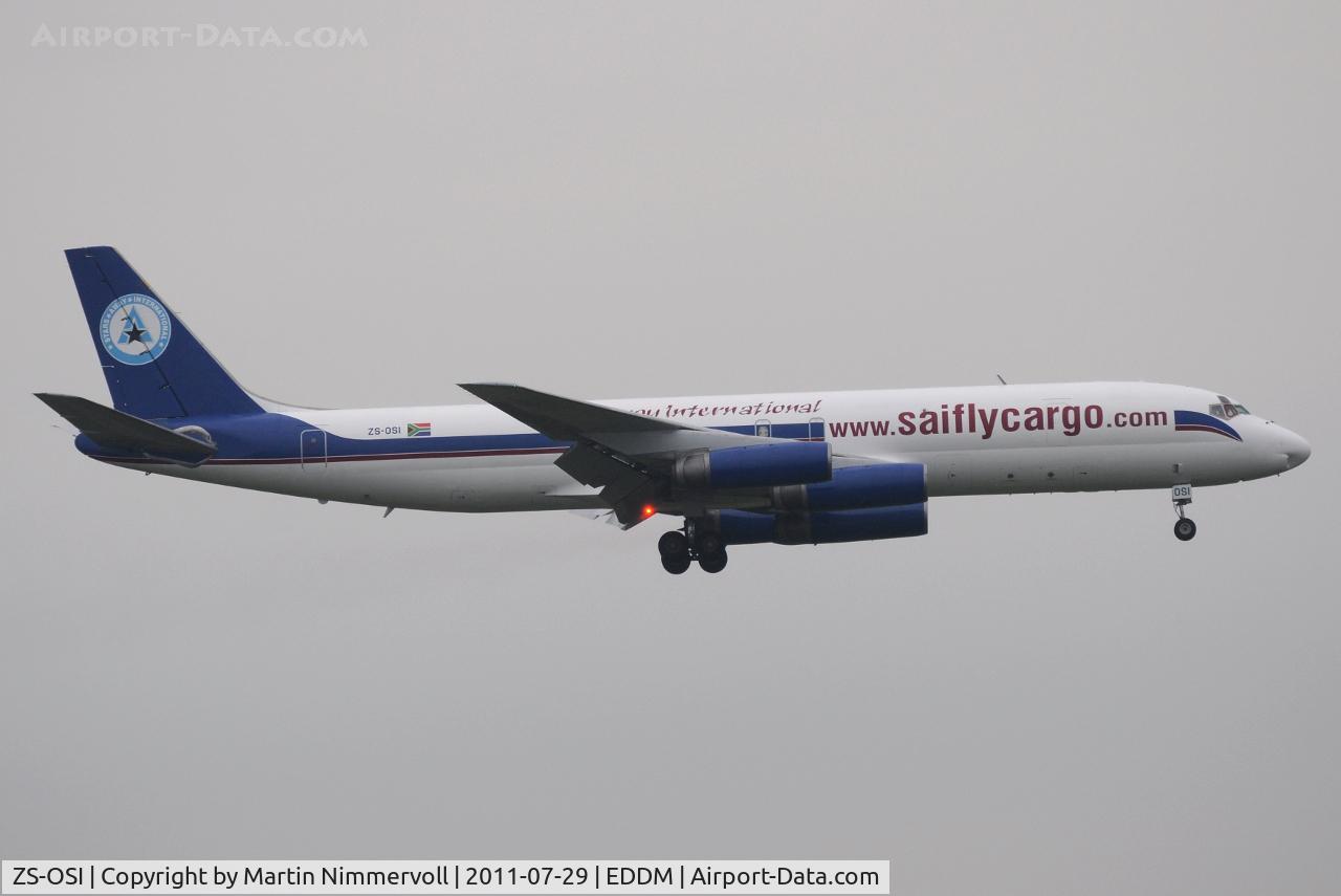ZS-OSI, 1970 Douglas DC-8-62F C/N 46098, Saiflycargo