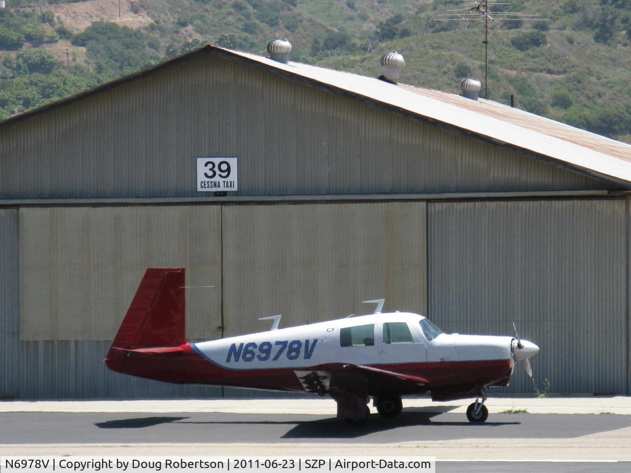 N6978V, 1976 Mooney M20C Ranger C/N 20-1193, 1976 Mooney M20C RANGER, Lycoming O&VO-360 180 Hp