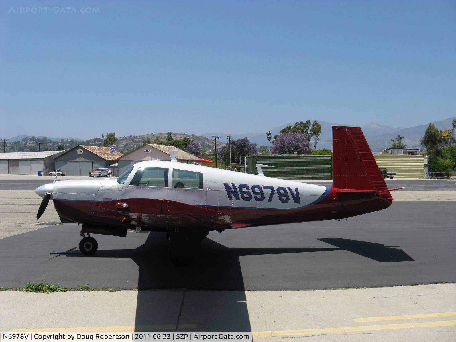 N6978V, 1976 Mooney M20C Ranger C/N 20-1193, 1976 Mooney M20C RANGER, Lycoming O&VO-360 180 Hp