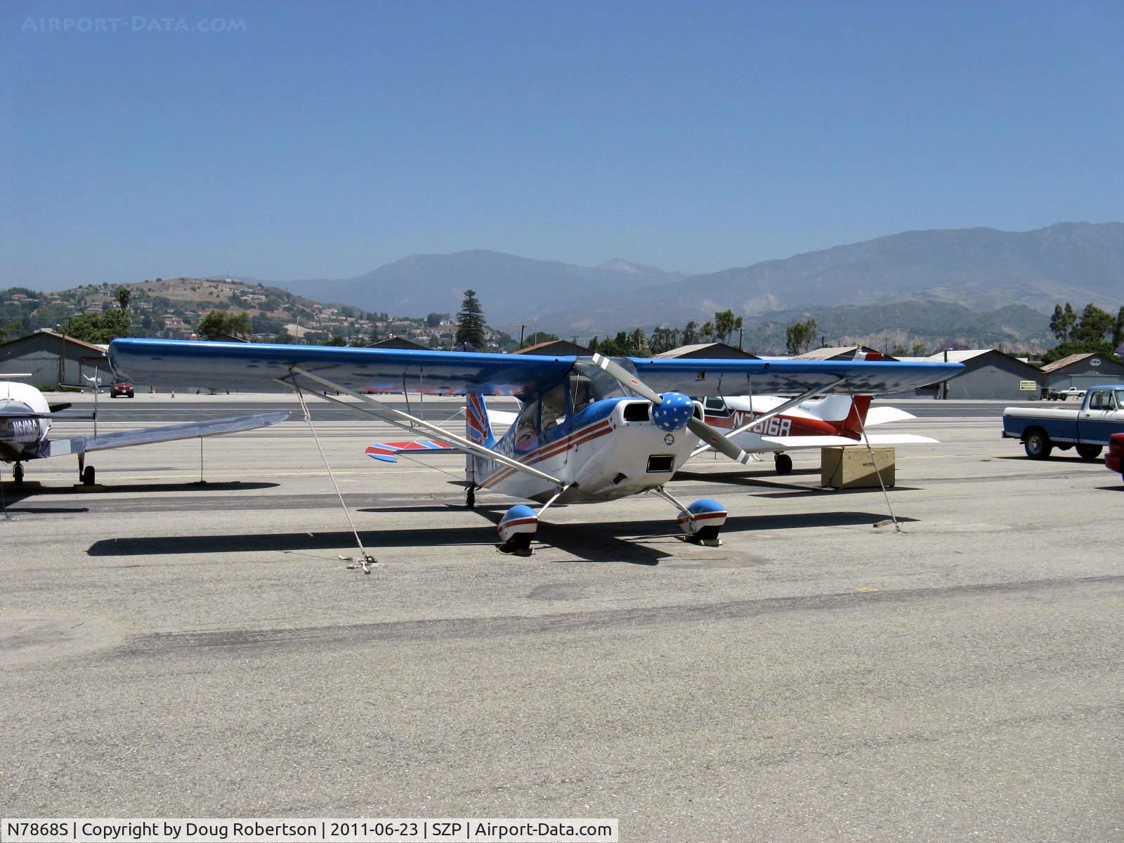 N7868S, 1976 Bellanca 8KCAB Decathlon C/N 269-76, 1976 Bellanca 8KCAB SUPER DECATHLON, Lycoming AEIO-360 180 Hp
