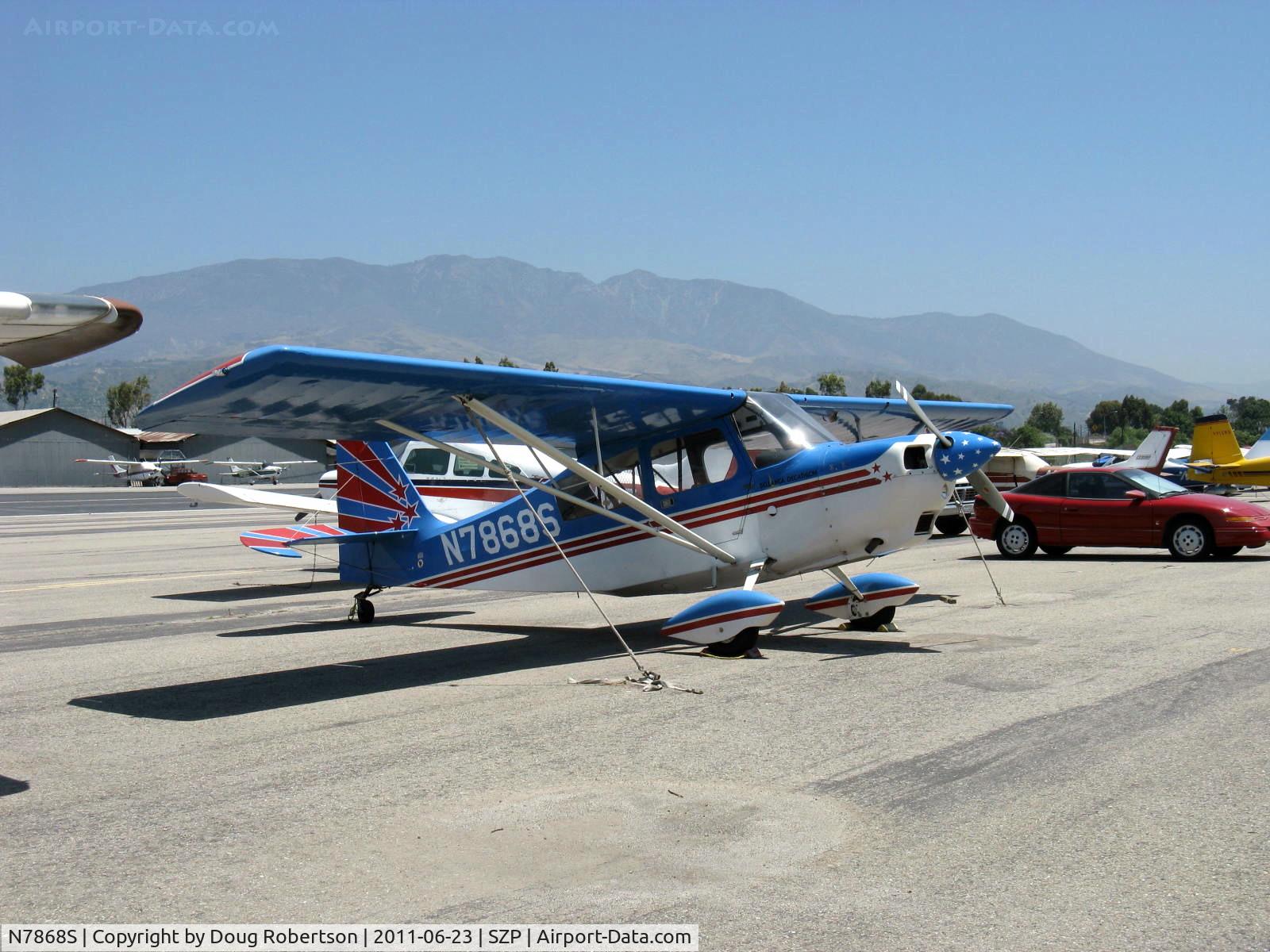 N7868S, 1976 Bellanca 8KCAB Decathlon C/N 269-76, 1976 Bellanca 8KCAB SUPER DECATHLON, Lycoming AEIO-360 180 Hp
