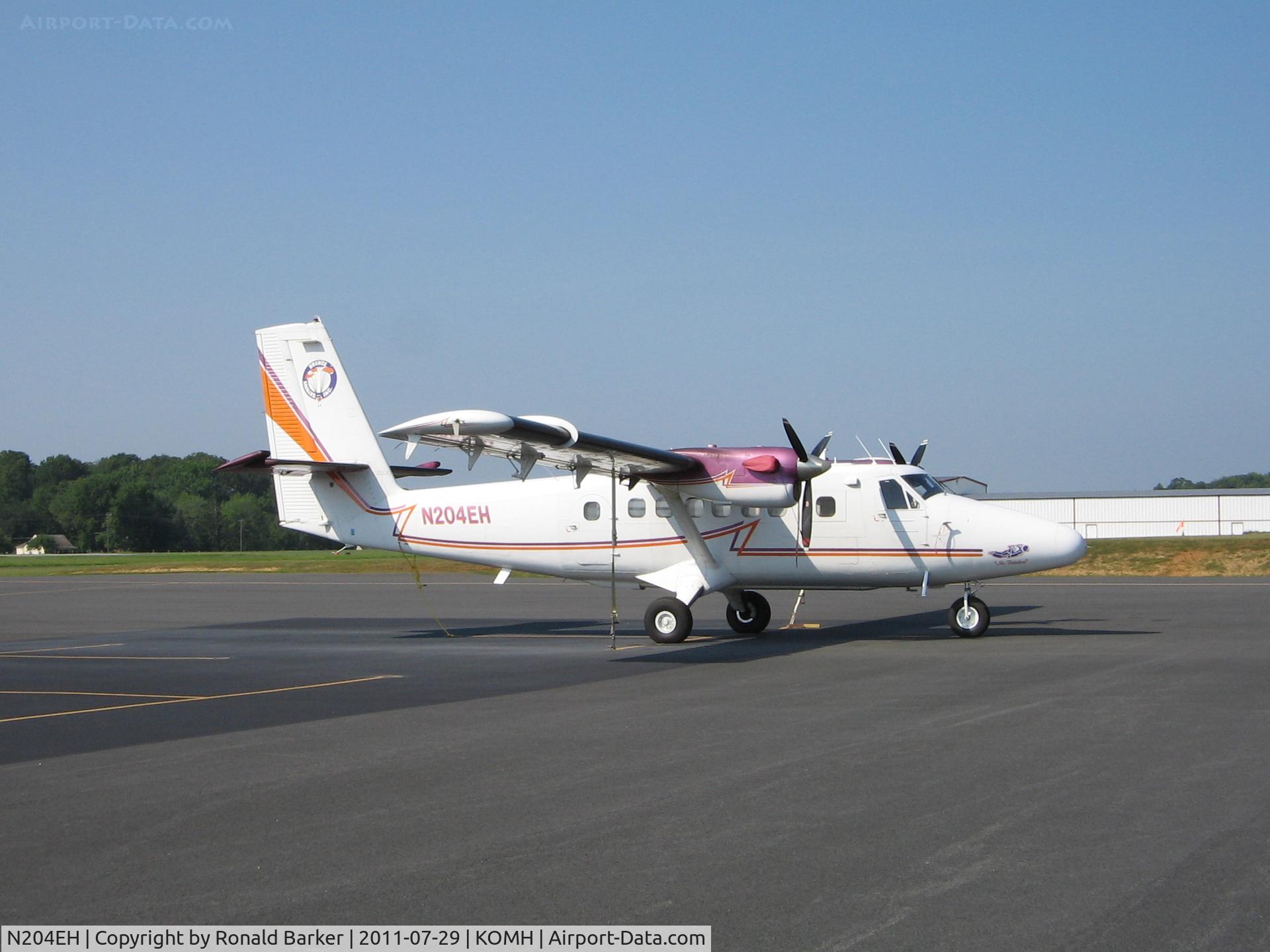 N204EH, 1967 De Havilland Canada DHC-6 Twin Otter C/N 61, Orange